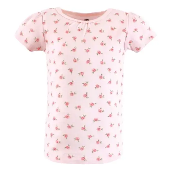 Hudson Baby Infant and Toddler Girl Short Sleeve T-Shirts, Bakery Tea Party image {6}