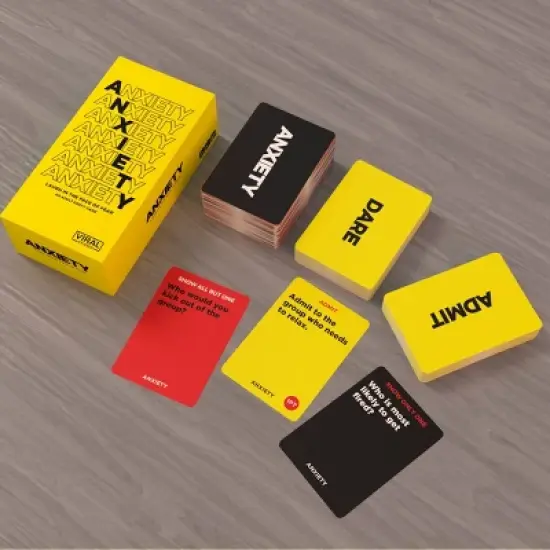 Viral Studios Do or Drink Anxiety Adult Party Game: Social Skills Card Game, 3+ Players, 30+ mins Play image {8}