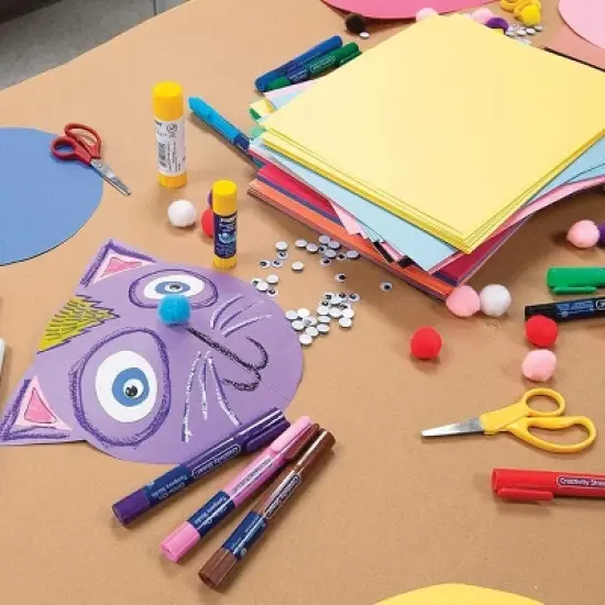 Dixon Prang&reg; (formerly SunWorks) 12" x 18" Construction Paper - 25 Packs image {4}