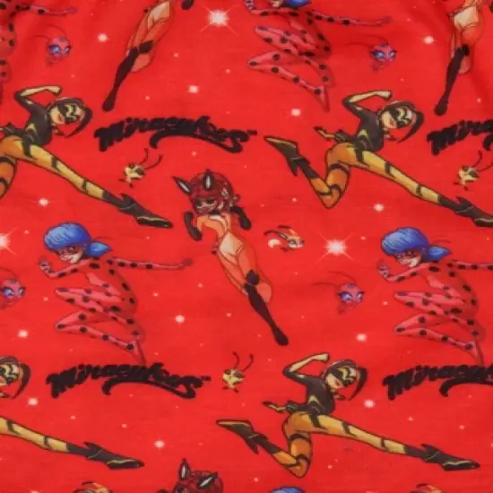 Miraculous: Tales of Ladybug & Cat Noir Girls' Sleep Pajama Set Shorts Red image {3}