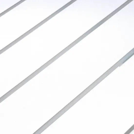 Outdoor Aluminum Square Side Table - White - Crestlive Products image {4}