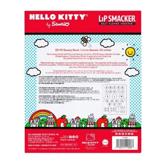 Lip Smacker Hello Kitty Beauty Book Cosmetic Set - Pink - 0.81oz/25pc image {3}