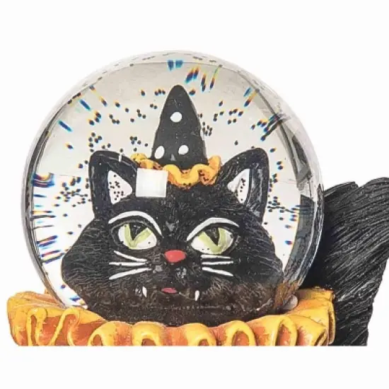 Gallerie II Black Cat Decorative Small Petite Halloween Figurine image {1}
