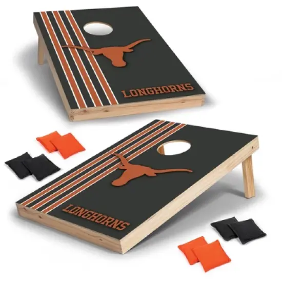 NCAA Texas Longhorns 2'x3' Wood Cornhole Set image {7}