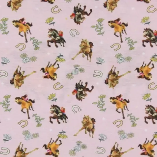 Girls' Spirit Untamed Movie Believe In Your Dreams Nightgown Sleep Pajama Pink image {3}