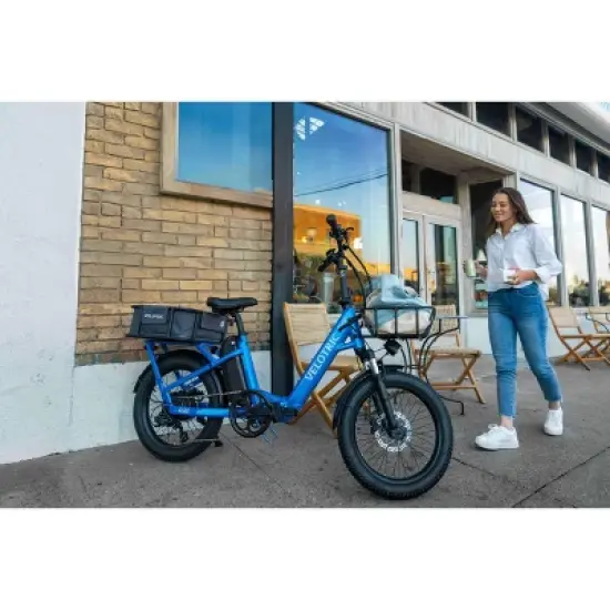 Velotric Adult Fold 1 20" Step Through Foldable Electric Cruiser Bike image {4}