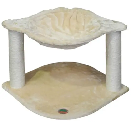 Go Pet Club 18" Cat Tree House with Sisal Scratching Post F104 image {1}