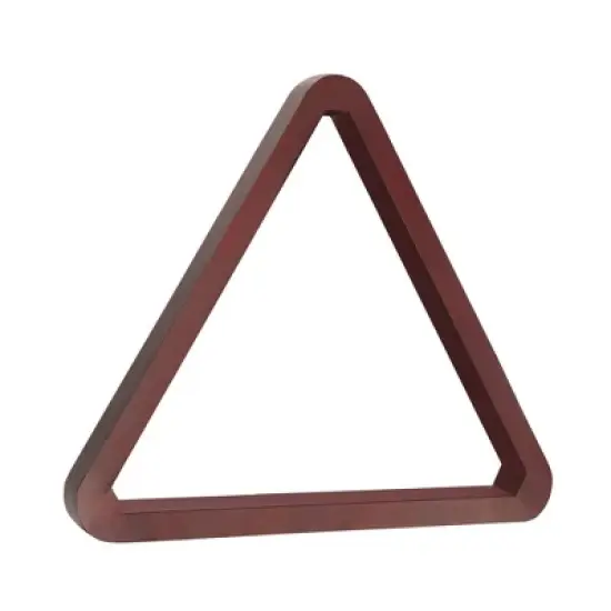 GSE Heavy-Duty Solid Wood 8-Ball Triangle Pool Ball Racks image {9}
