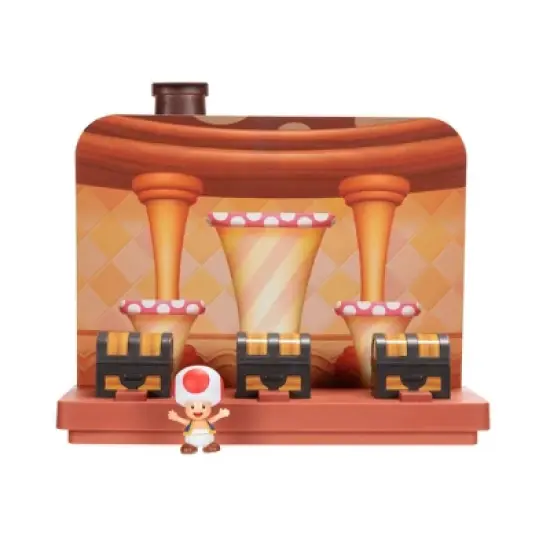 Nintendo Super Mario Deluxe Toad House Playset image {1}