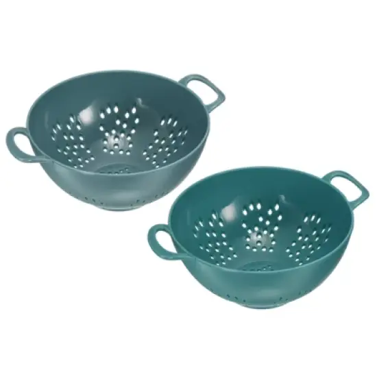 Unique Bargains Kitchen Plastic Rice Washing Drainer Basket Colander with Double Handles image {5}