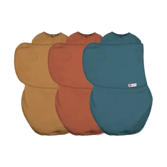 embe Newborn Swaddle Wrap (0-3 months) Arms-In, Legs-In/Legs-Out, 3-Pack Bundle image {5}