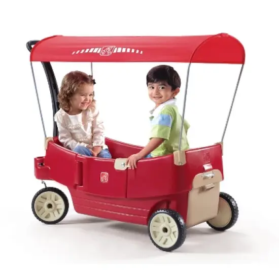 Step2 All Around Canopy Wagon - Red image {3}