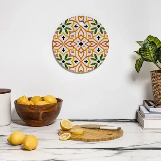 Marta Barragan Camarasa Obsession Nature Mosaics Cutting Board - Deny Designs image {2}