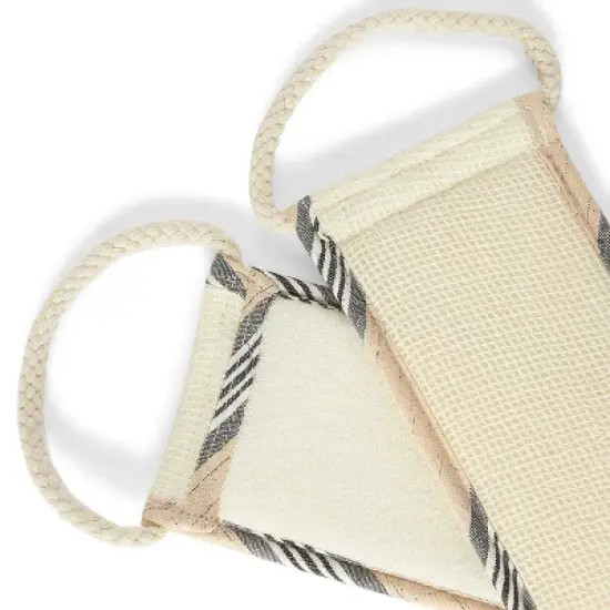 Juvale 2 Pack Exfoliating Back Scrubber, Loofah for Shower (4 x 40 in) image {2}