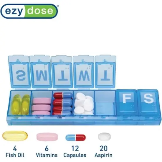 Ezy Dose Week/7-Day Locking Pill Reminder Large image {3}