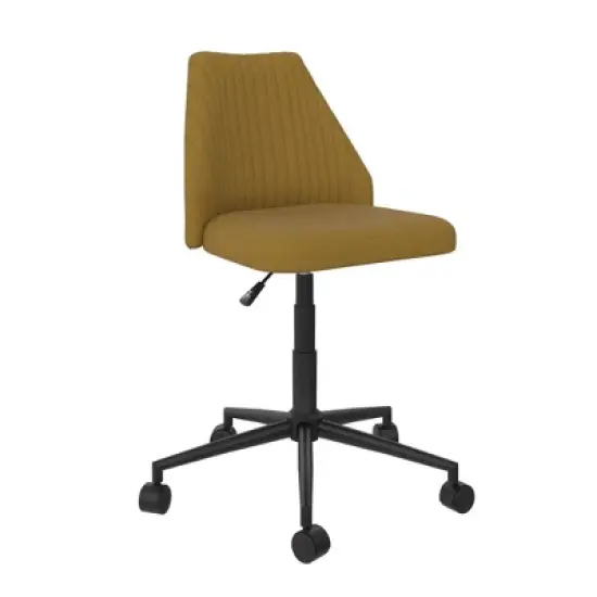 Brittany Office Chair with Casters Linen - Novogratz image {10}