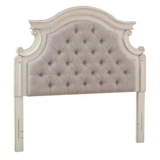 Realyn Upholstered Panel Headboard Beige - Signature Design by Ashley image {5}