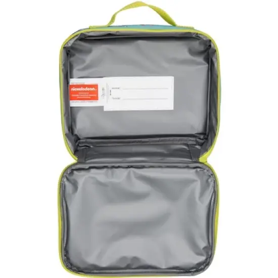 Nickelodeon SpongeBob SquarePants Bikini Bottom Lunch Box Tote Bag Yellow image {3}