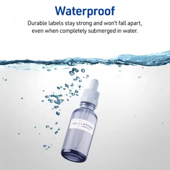 Avery Waterproof Address Labels, 1" x 2-5/8", 300 Labels (15509) image {2}