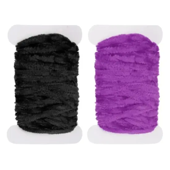 Unique Bargains Rayon Chenille Thick Thread Materials Fly Tying 16.4ft 2 Pcs image {3}