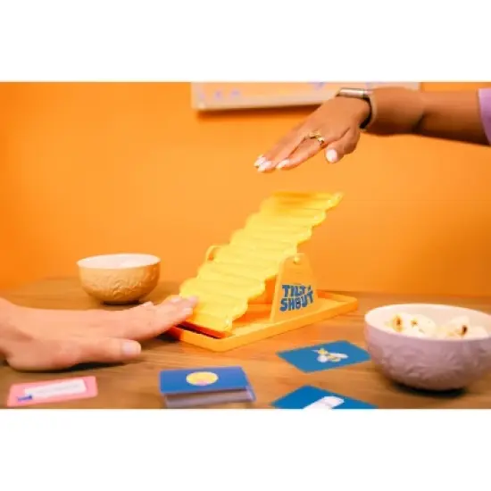 Big Potato Tilt 'n' Shout Board Game: Creative Thinking Party Game, 20-Minute Play, Includes Cards & Marbles image {4}