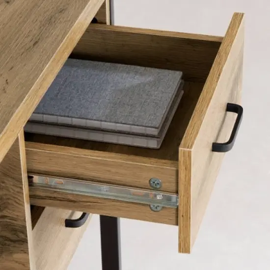 Mezzy Computer Desk Nordik Oak - South Shore image {3}