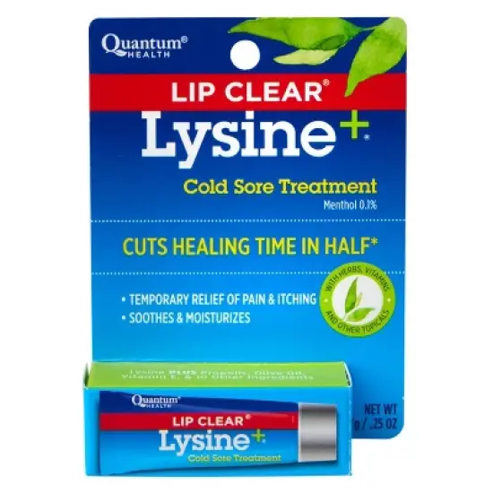 Lip Clear Lysine + Cold Sore Treatment - 0.25oz image {9}