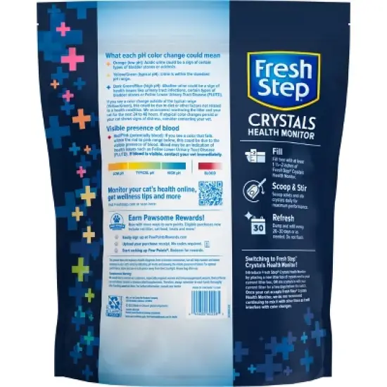 Fresh Step Crystals Health Monitor Cat Litter - 7lbs image {4}