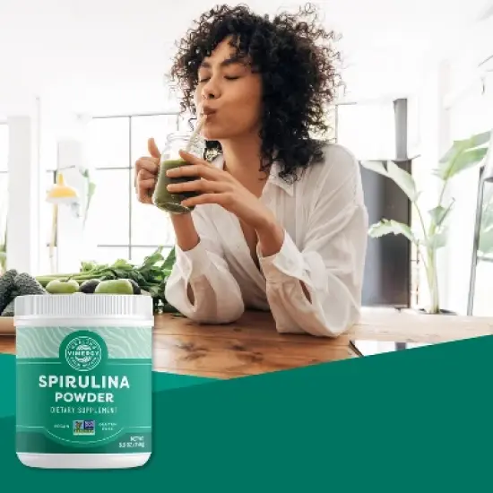 Vimergy Natural Spirulina Powder image {1}