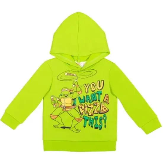  Teenage Mutant Ninja Turtles Donatello Leonardo Michelangelo Raphael Fleece Pullover Hoodie Toddler to Big Kid  image {9}