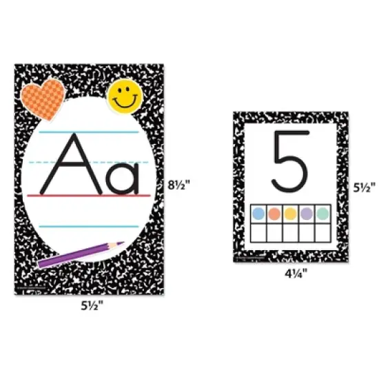 Teacher Created Resources&reg; Cool for School Composition Alphabet Bulletin Board Set, 37 Pieces image {1}