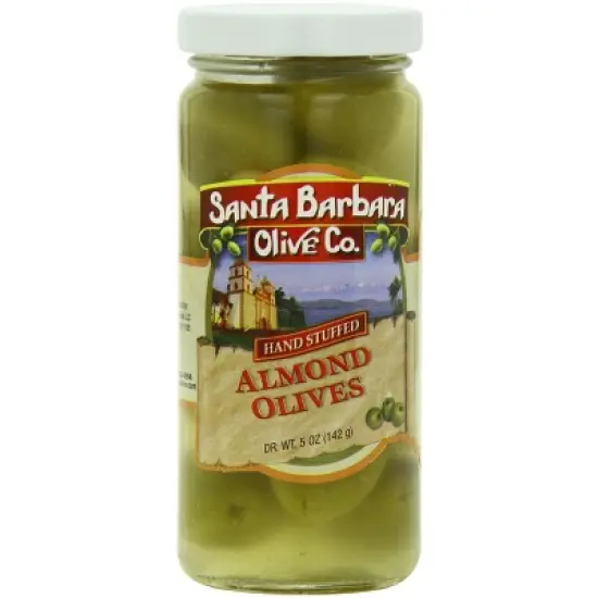 Santa Barbara Almond Olives - Case of 6 - 5 oz. image {2}