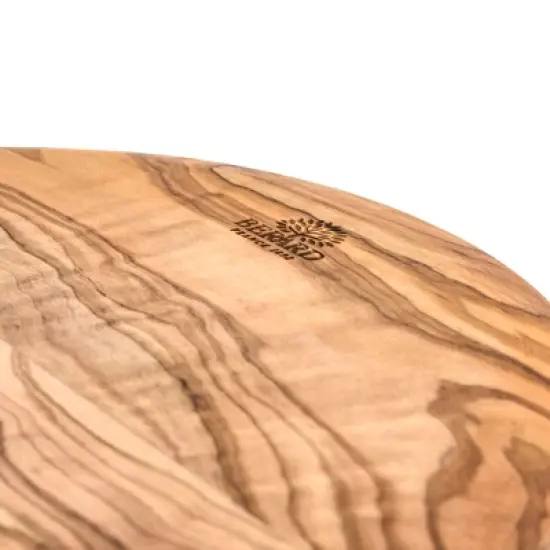 Berard Olivewood Handcrafted 9-Inch Round Cutting Board image {1}