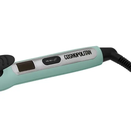 Cosmopolitan Ceramic 1-In. Hair Curler (Blue and Silver) image {2}