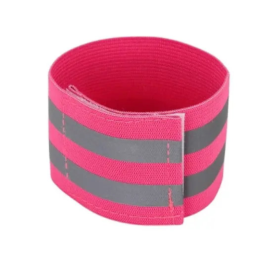 Unique Bargains Reflective Bands for Wrist Reflective Wristbands High Visibility Night Safety Cycling Riding Reflector Tape Straps Bracelet image {5}