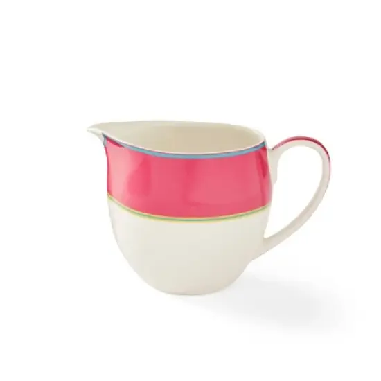 Kit Kemp by Spode Calypso 12oz Pitcher, Vibrant Colors, Porcelain, Dishwasher and Microwave Safe, Creamer Jug for Tea and Coffee, Fabulous Gift image {4}