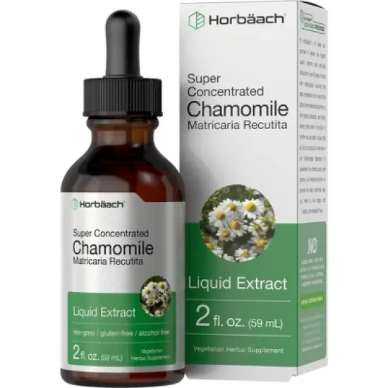 Horbaach Chamomile Liquid Extract | 2 fl oz image {3}