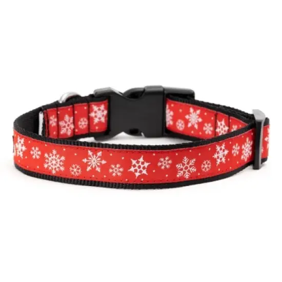 The Worthy Dog Let It Snow Dog Collar image {1}