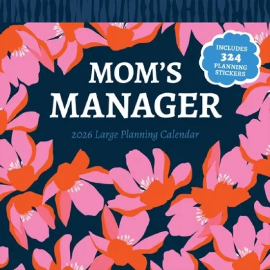 TF Publishing 13.5"x14.5" 2026 Mom's Manager Wall Calendar image {1}