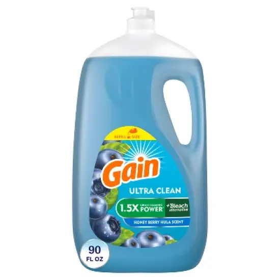 Gain Honey Berry Hula Ultra Liquid Dish Soap - 90 fl oz image {8}