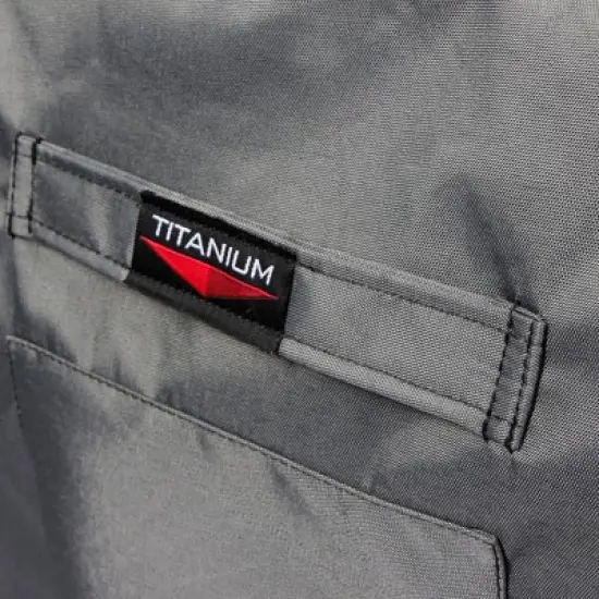 Summerset Shield Titanium 3-Layer Water Resistant Outdoor Coffee Table Cover - Dark Grey image {5}