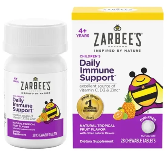Zarbee's Children's Daily Immune Support Chewables - 28ct image {7}