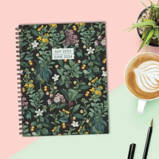 Willow Creek Press 2023-24 Academic Weekly Planner 8.5"x11" Softcover Botanical Nature image {6}