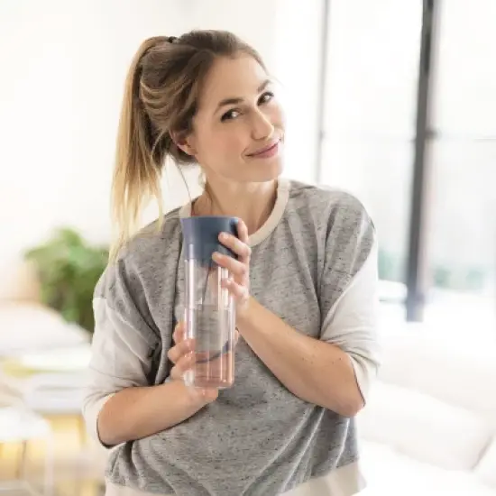 BergHOFF Leo 16.9oz Water Bottle, Blue image {6}