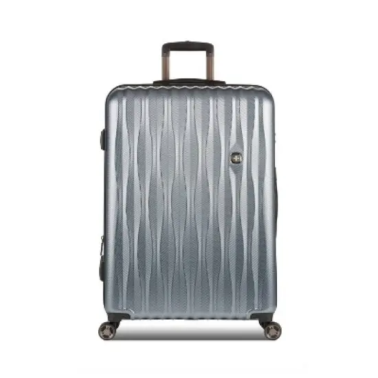 SWISSGEAR Energie Hardside Large Checked Spinner Suitcase image {8}