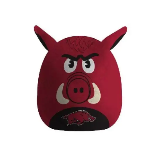 NCAA Arkansas Razorbacks Mascot Pillow: Sports Team Logo Plush Novelty image {2}