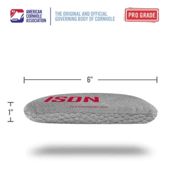 Gameday Madison Synergy Pro Gray Cornhole Bags (Set of 4) image {3}