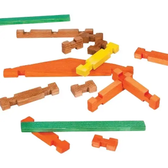 Dixon Deluxe Log Building Set - 250 Pieces image {2}