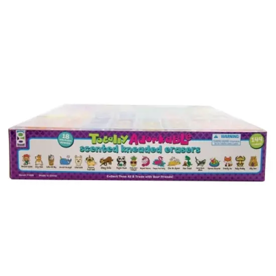 Geddes Totally Adorkable Scented Kneaded Erasers - 144 per display image {1}