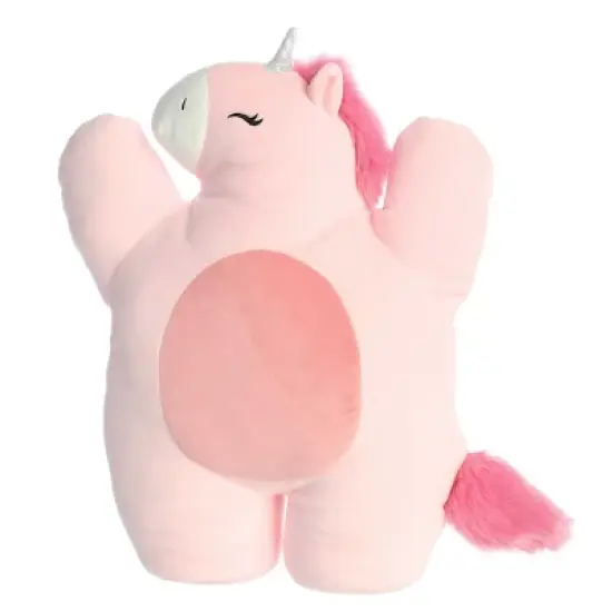 Aurora Large Pink Frosting Unicorn Spongecakes Squishy Stuffed Animal 16" image {4}